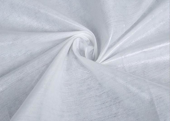 購入 木材パルプの混合物のSpunlaceのグラス クロスのためのNonwoven生地の10-320cmカスタマイズされた幅 online manufacture