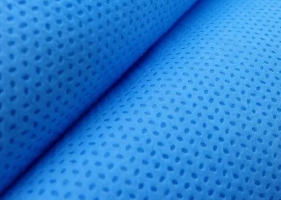 購入 防護衣のための医学の青いSMSの非編まれた生地の疎水性通気性 online manufacture