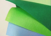 Green And Red 100% PP Nonwoven Fabric Spunbond For Shopping Bags