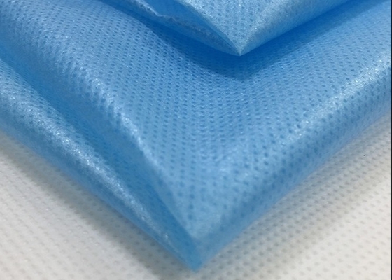 購入 防護服の製造のための100%PPポリエステルフィルムラミネート非織物 online manufacture