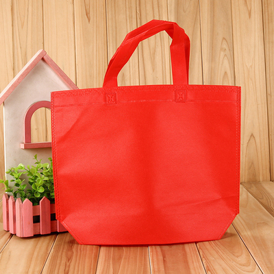 購入 100% PET スパンボンド 繊維 環境に優しいリサイクル可能な買い物袋の製造 online manufacture
