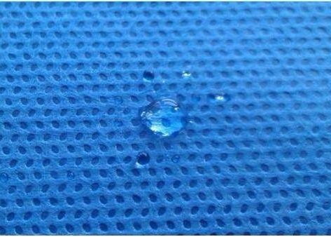 購入 防護用衣料品のための水素性SMS非織布 青色 12-200GSM online manufacture