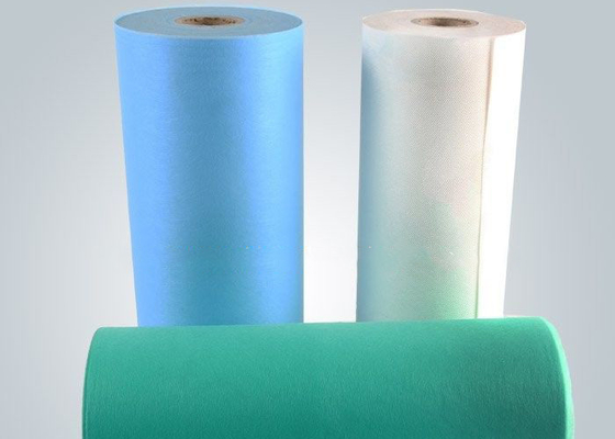 購入 外科手術用マスクのためのPPのspunbondの非編まれた生地プロダクト25gsm online manufacture