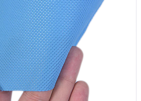 購入 病院の手術衣材料のために高力医学の青SMMS SMSの非編まれた生地 online manufacture