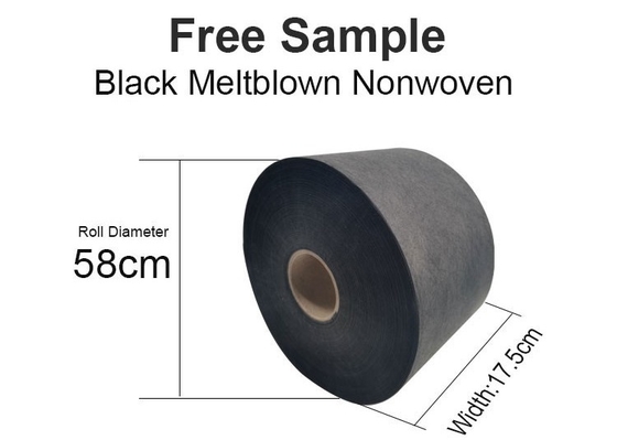 購入 100% PP BFE99の外科手術用マスクのMeltblownの非編まれた生地25GSM 175MMの幅によって染められるパターン online manufacture
