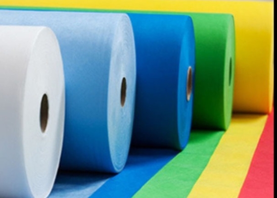 ISO9001 PP Nonwoven Fabric Roll 100% Polypropylene Spunbond Nonwoven Cloth